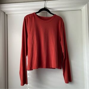 Lululemon classic-fit cotton blend long sleeve